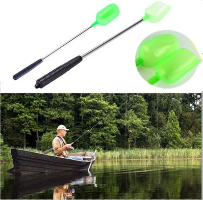 Baiting Throwing Spoon and Handle Boilies Bait Scoop Carp Coarse Fishing-TackleZ 