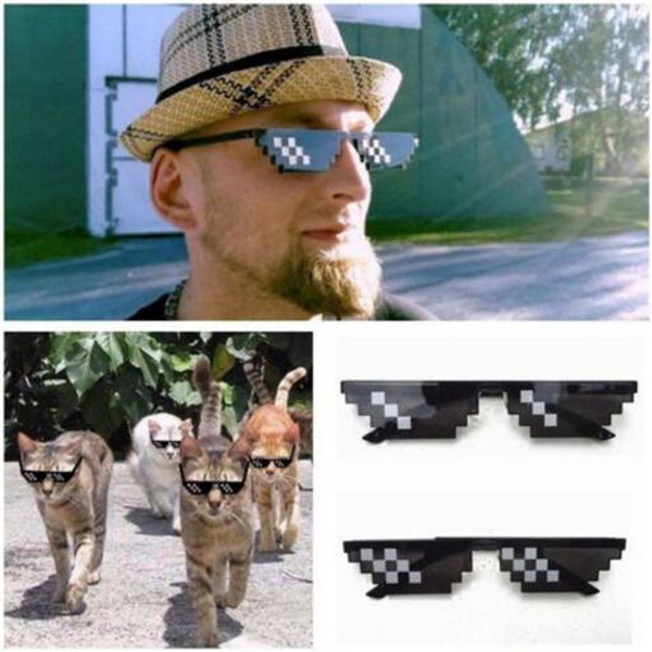 Sunglasses Personalized Car Portable Frameless Pince Retro Clip For  Sunglasses Male Smart Glasses Minecraft Glasses - AliExpress