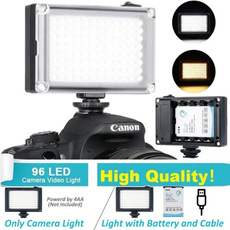 ledvideostudiolight, oncameravideolight, photographicequipment, Battery