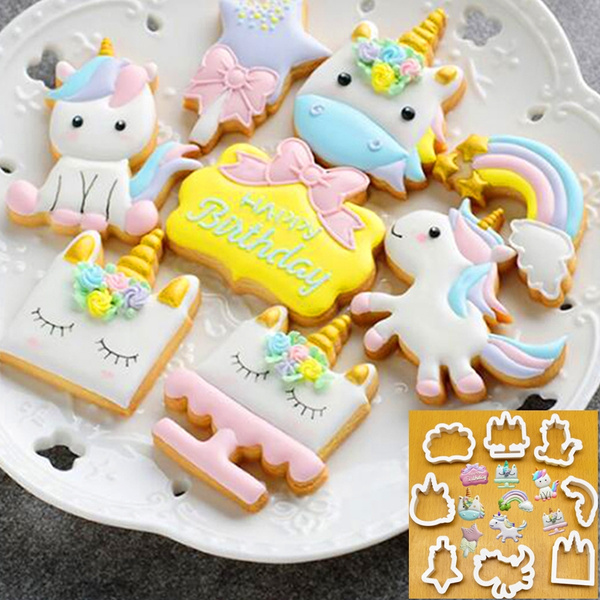 Cookie Cutter Set Various Shape Baking Tools Biscuits Fondant DIY Cake Decor