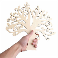 decorationornament, Family, hollowtree, Wooden
