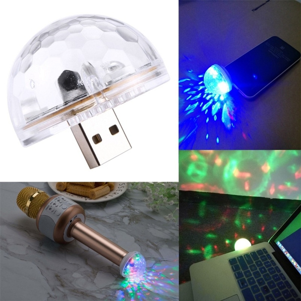 USB LED DISCO LIGHT FLASHING CELLPHONE