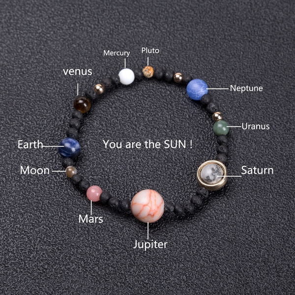 SUNNYCLUE 1 Box DIY Multilayer Solar System Bracelet Making Kit Natural  Gemstone Universe Galaxy The Nine Guardian Planets for Necklace Jewelry  Making Starter Craft Supplies - Beebeecraft.com