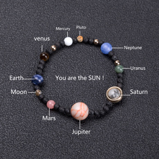 solarsystem, diybracelet, colorfulbracelet, hand made bracelets
