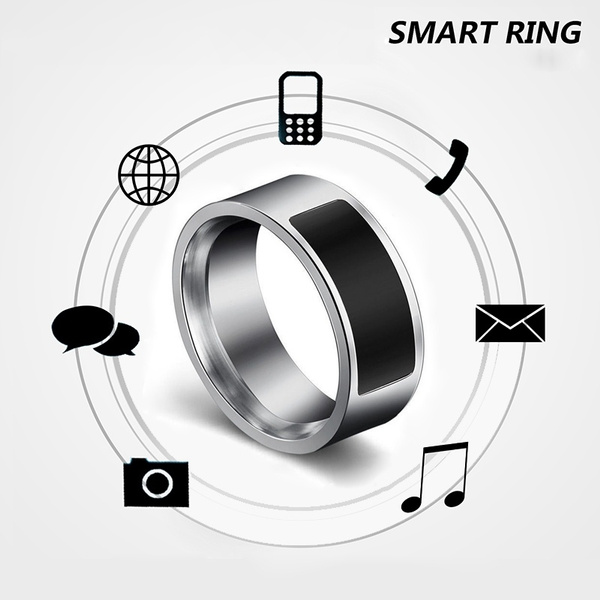 Cool NFC Multifunctional Waterproof Intelligent Digital Smart Ring Android  Windows High Speed Magic Finger Rings Wear accessories