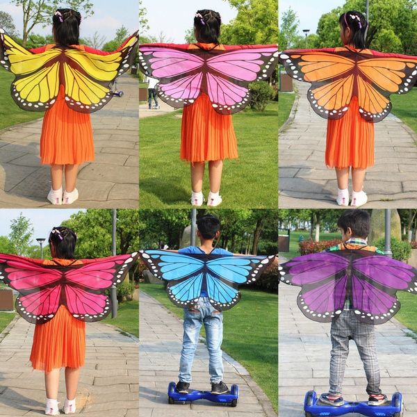 Amazon.com: VALICLUD 1pc Butterfly Wings Costumes for Girls Butterfly  Outfit Dress up Costume Butterfly Fancy Dress Outfit for Girls Princess  Costume for Girls Chucky Costume for Kids Child Fairy Skirt : Clothing,