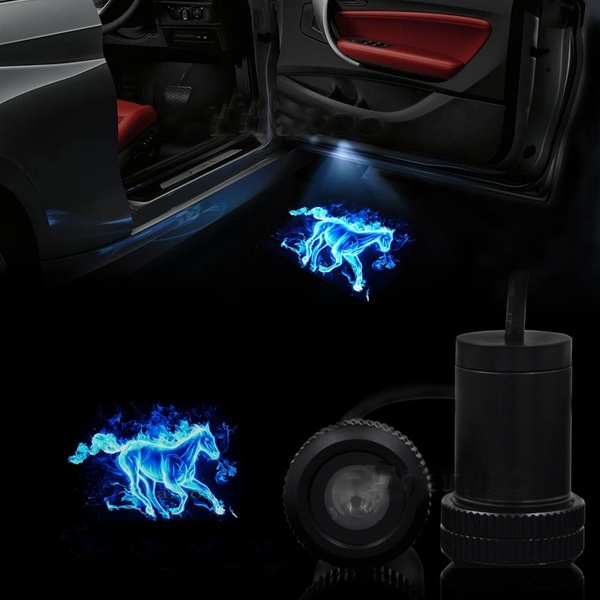 Mustang logo deals projector lights