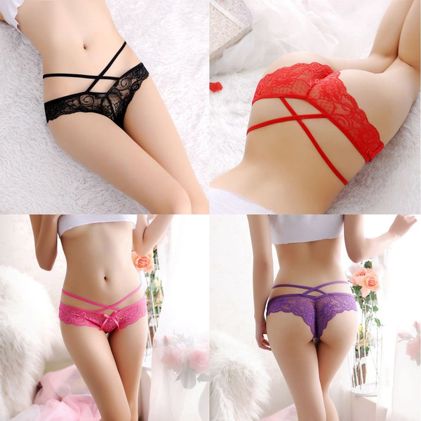 Las mujeres ropa interior interior tanga de encaje lenceria sexy ropa de  dormir | Wish