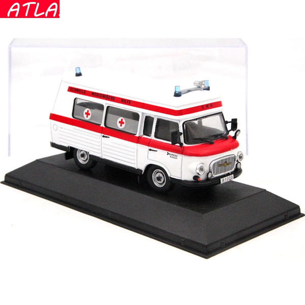 Atlas 1:43 Barkas B1000 1965 Ambulance Diecast Models Editions