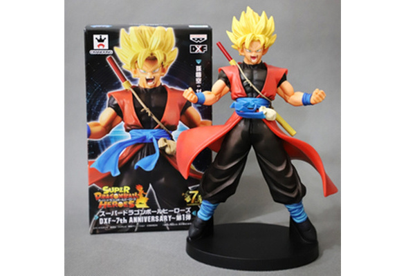 Super Dragon Ball Heroes Goku Xeno 7th Anniversary WCF Figure