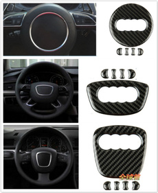 Fiber, steeringwheelsticker, S3, Cars
