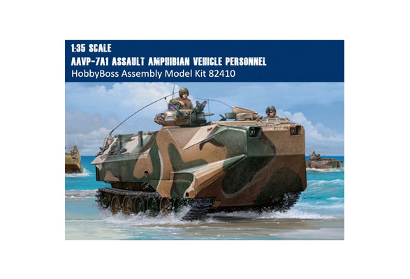 HobbyBoss 82410 AAVP 7A1 Assault Amphibian Véhicule personnel 1/35 scale kit 