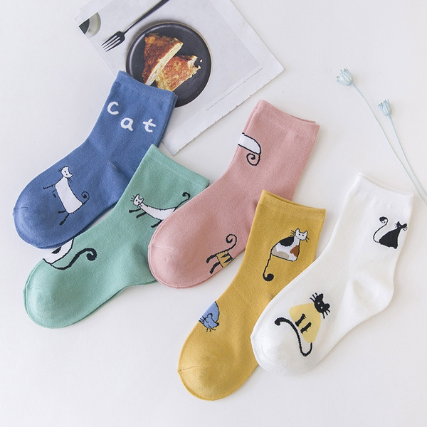 Spring and Summer Popular Animal Cute Cotton Women Socks | Wish