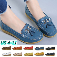 2018 New Women Soft Bottom Flat Shoes Daily Office Work Shoes Casual Loafers Zapatos Cipő Chaussures Mom Gifts 