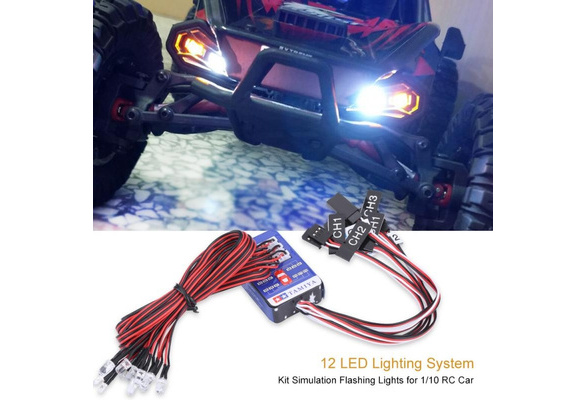 rc car led light system