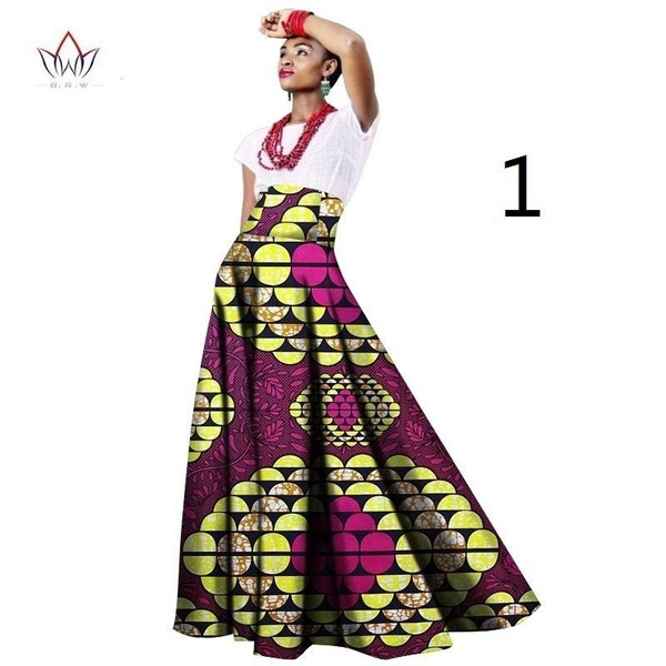 2018 New african women clothing Long Maxi Dashiki for women Bazin