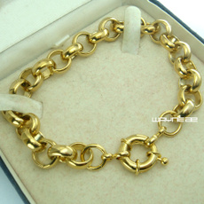 Chain Link Bracelet, gold, 18 k, Bracelet