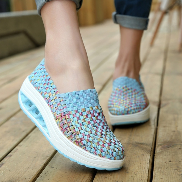 Women Shoes Breathable Casual Outdoor Walking Female Flats