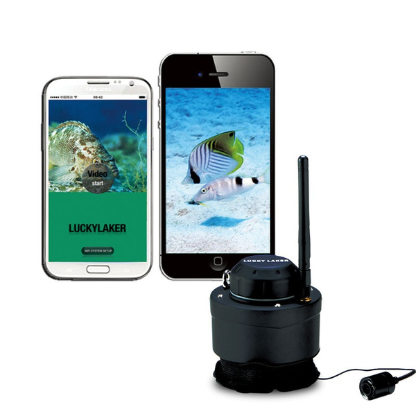 LUCKY Wifi Fishing Camera 80m wireless operating range Underwater Camera  Fish Finder FF3309 deeper underwater camera fishfinder