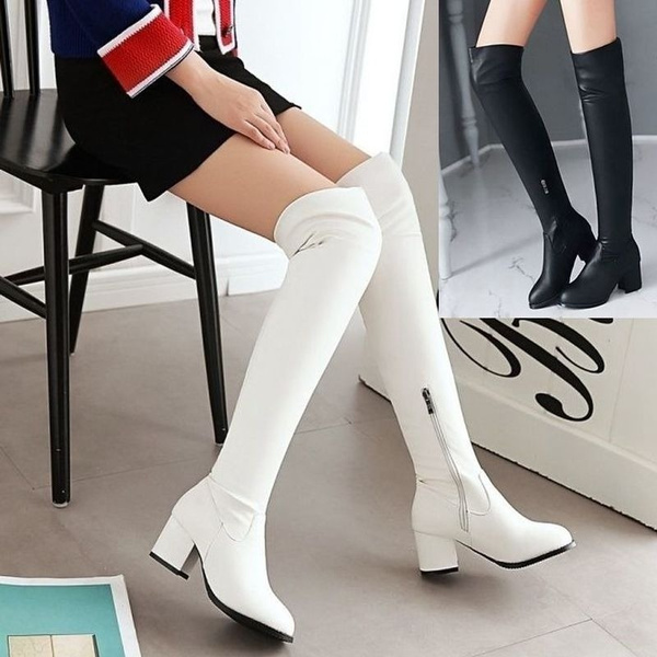 Thigh high best sale boots in spring