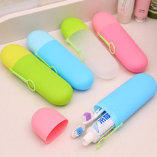 Portable Travel Toothpaste Toothbrush Holder Cap Case Household Storage Cup Outdoor Holder Bathroom Accessories