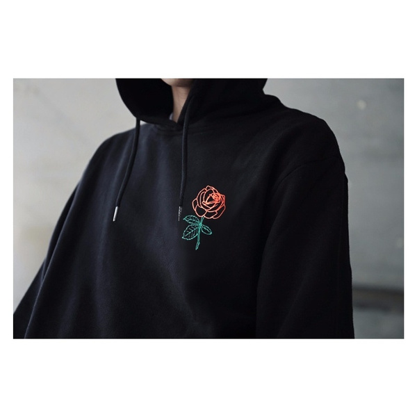 hoodies with flowers