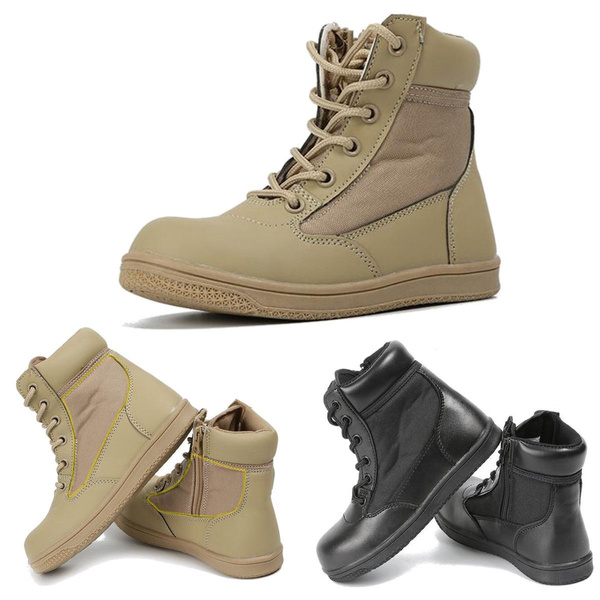 boys army boots