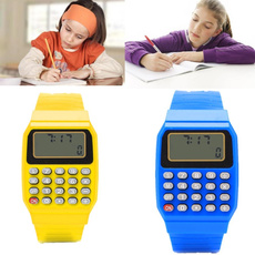cute, led, calculatorwatch, Led Clock