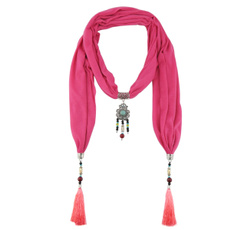 scarf, Scarves, Fashion, pendantjewelryscarf