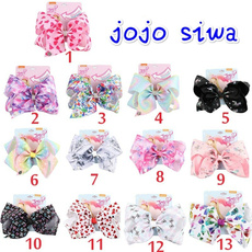 8 Inch 83 colors Boutique JoJo Siwa Hair Bows Rhinestones Hair Bows for Baby Girls Cheerleader JoJo Bow for Girls