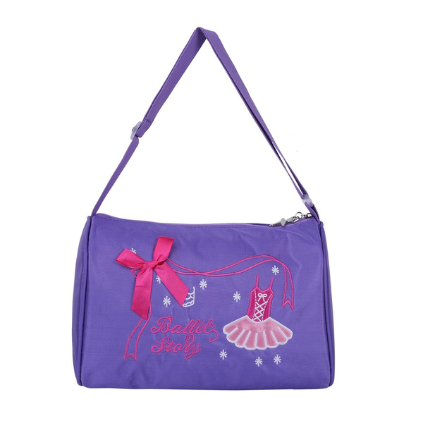 Bolso de baile de ballet para bailarinas para niños pequeños, bolso de  hombro simple, bolso de lona con correa desmontable | Wish