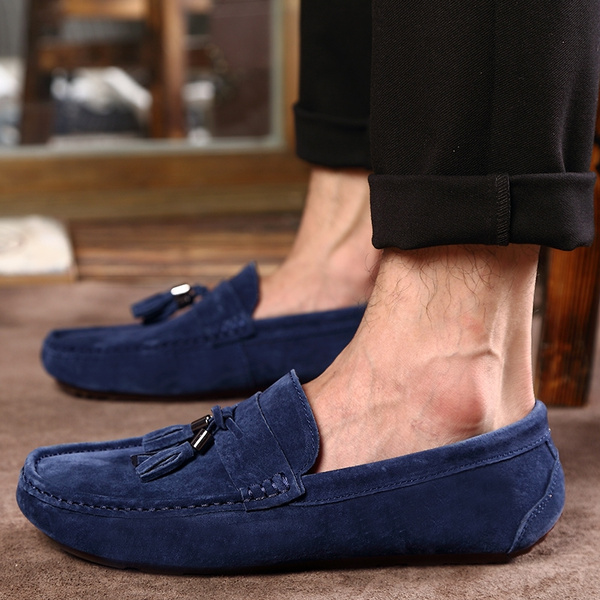 Summer Style Soft Moccasins Men Loafers 