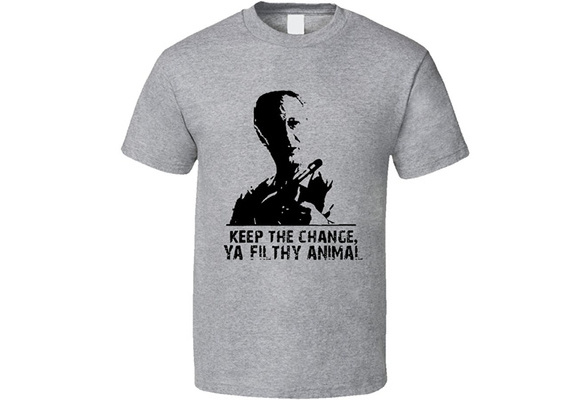 Home Alone Keep the Change You Filthy Animal Christmas Classic Vintage Movie Men T Shirt | Wish Home Alone Keep the Change You Filthy Animal Christmas Classic Vintage Movie Men T Shirt | Wish