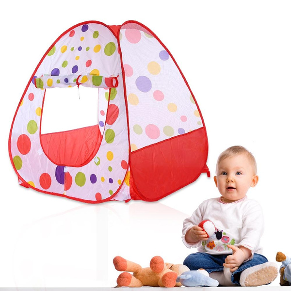 baby tent house with balls