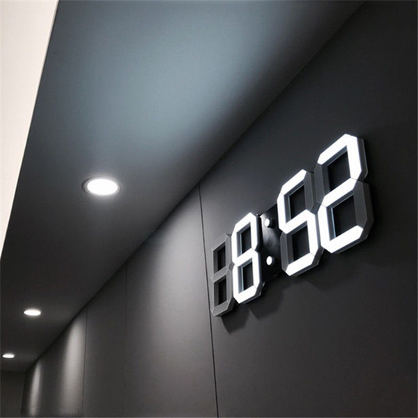 Led Digital Wall Clock Led Digital Wall Clock