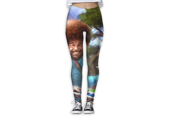 Womens Cool Bob Ross Painting Design 