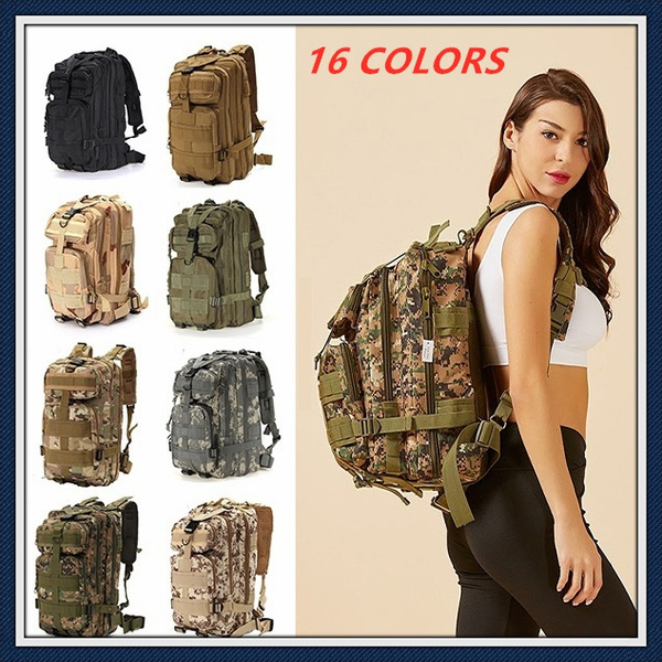 Outdoor Military Rucksacks 1000D Nylon 30L Waterproof Tactical Backpack Sports 