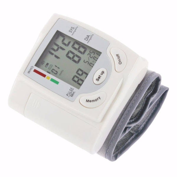 CK-101S Automatic Sphygmomanometer Digital LCD Display Wrist Blood ...