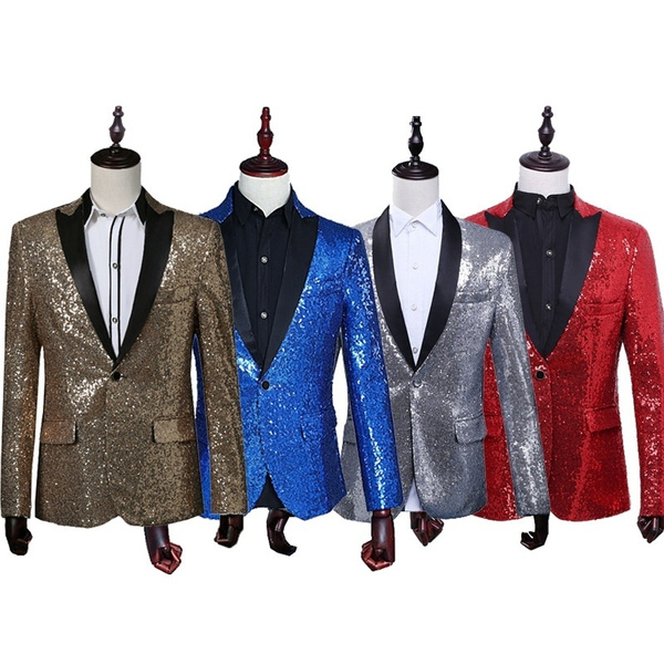 Mens bling tuxedo on sale jacket