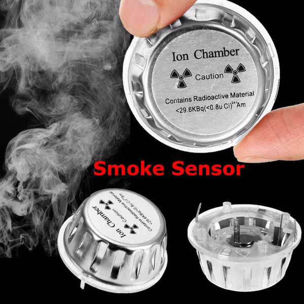 1pc Ion Chamber Metal Geiger Counter Check Test Source Smoke Detector