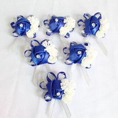 Blues, boutonniere, Rose, Wedding Accessories