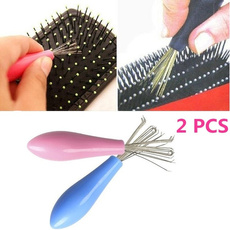 Fashion Comb Hair Brush Cleaner Cleaning Remover Embedded Plastic Comb Cleaner Tool Random Color