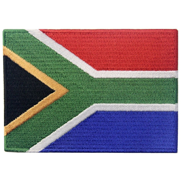 Johannesburg City South Africa Flag Embroidered Patch Sew or Iron on