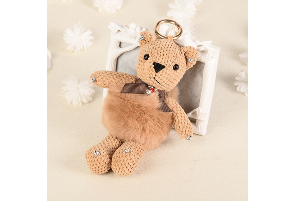 cute teddy bear keychain