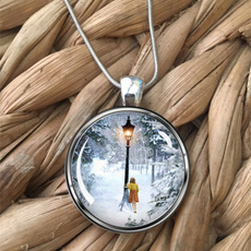 lucynecklace, lamppostpendant, necklaceforlucy, narniajewelry