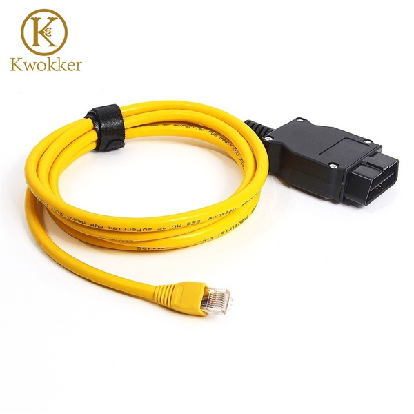 For BMW ENET Ethernet To OBD Interface Cable E-SYS ICOM Coding F