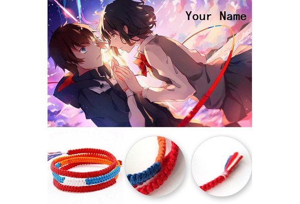 Details about  / Movie Your Name Kimi no Na wa Miyamizu Mitsuha 3 Layers Bracelet Chain Jewelry