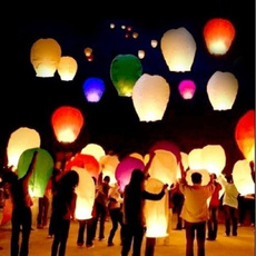 hotairballoon, wishinglamp, Chinese, festive