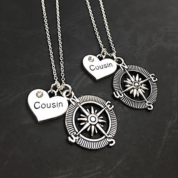 Matching cousin online necklaces