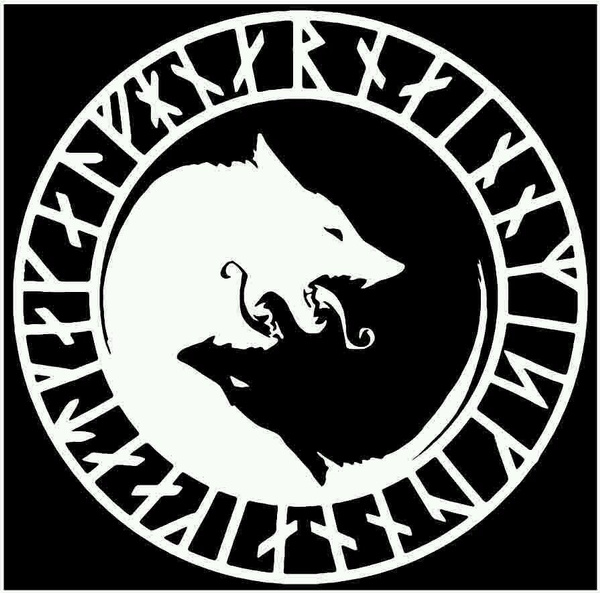 (2Pcs) Odin Thor viking Norse wolf sticker decal | Wish